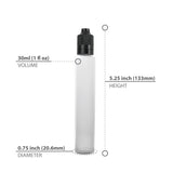 30ml PE Unicorn Pen Plastic Bottle with Child Resistant Tamper Evident Cap (25 Pack)