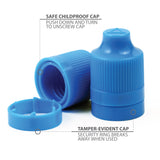 30ml PE Unicorn Pen Plastic Bottle with Child Resistant Tamper Evident Cap (25 Pack)