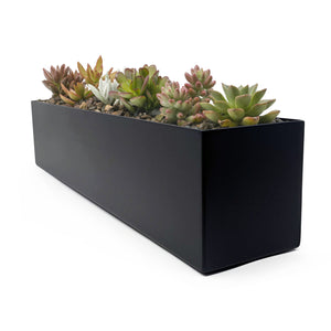 Buhbo Modern Trough Rectangle Planter