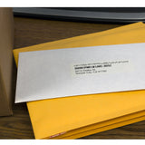 Mailing Address Label 1-1/8" x 3-1/2" for DYMO LabelWriter 30252