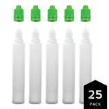 30ml PE Unicorn Pen Plastic Bottle with Child Resistant Tamper Evident Cap (25 Pack)
