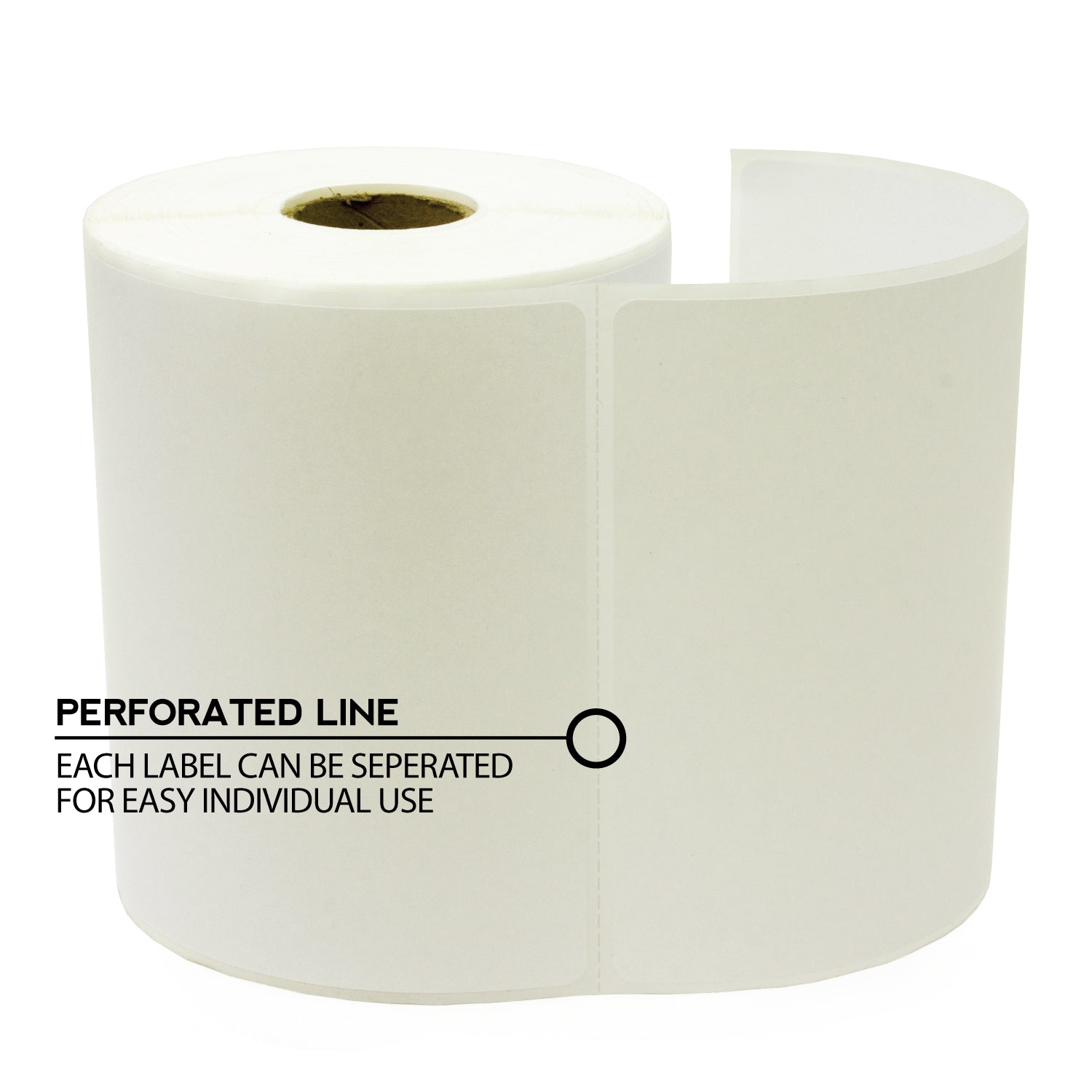 Etichette Zebra ZP450 ZP505 4000 Etichette Termiche Fanfold 4x6" Per Spedizioni - Compatibili Con Zebra ZP450, ZP505, DP1000 Per Spedizioni 4000 Pezzi Fanfold - Foto 7