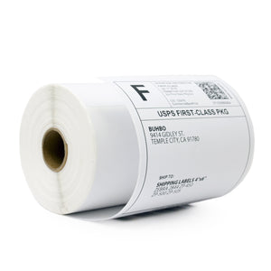 Buhbo 4"x 6" Direct Thermal Shipping Labels for Zebra 2844 ZP-450 ZP-500 ZP-505 (250 Labels Per Roll)…