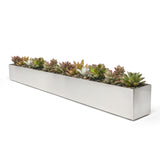 Buhbo Modern Trough Rectangle Planter